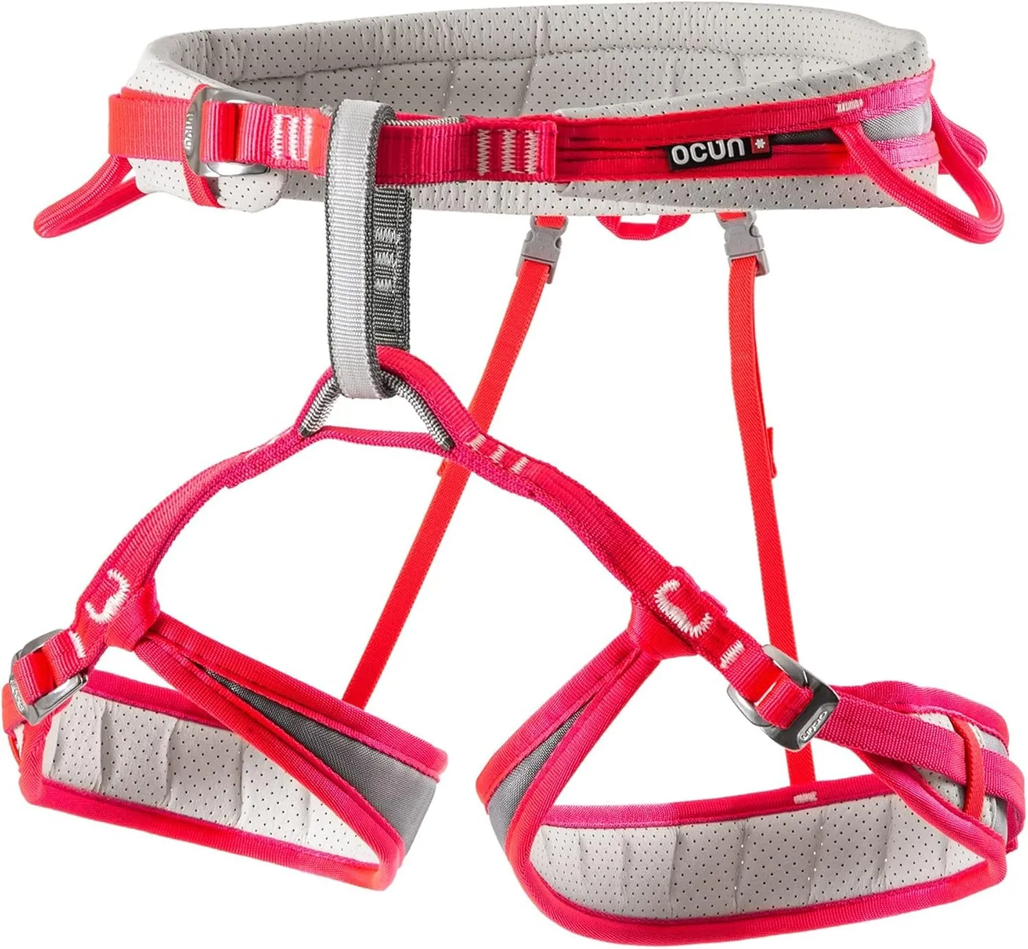 Ocun Neon 3 Women’s Climbing Sport Harness I Lightweight, Three Buckle Rock Climbing Harness