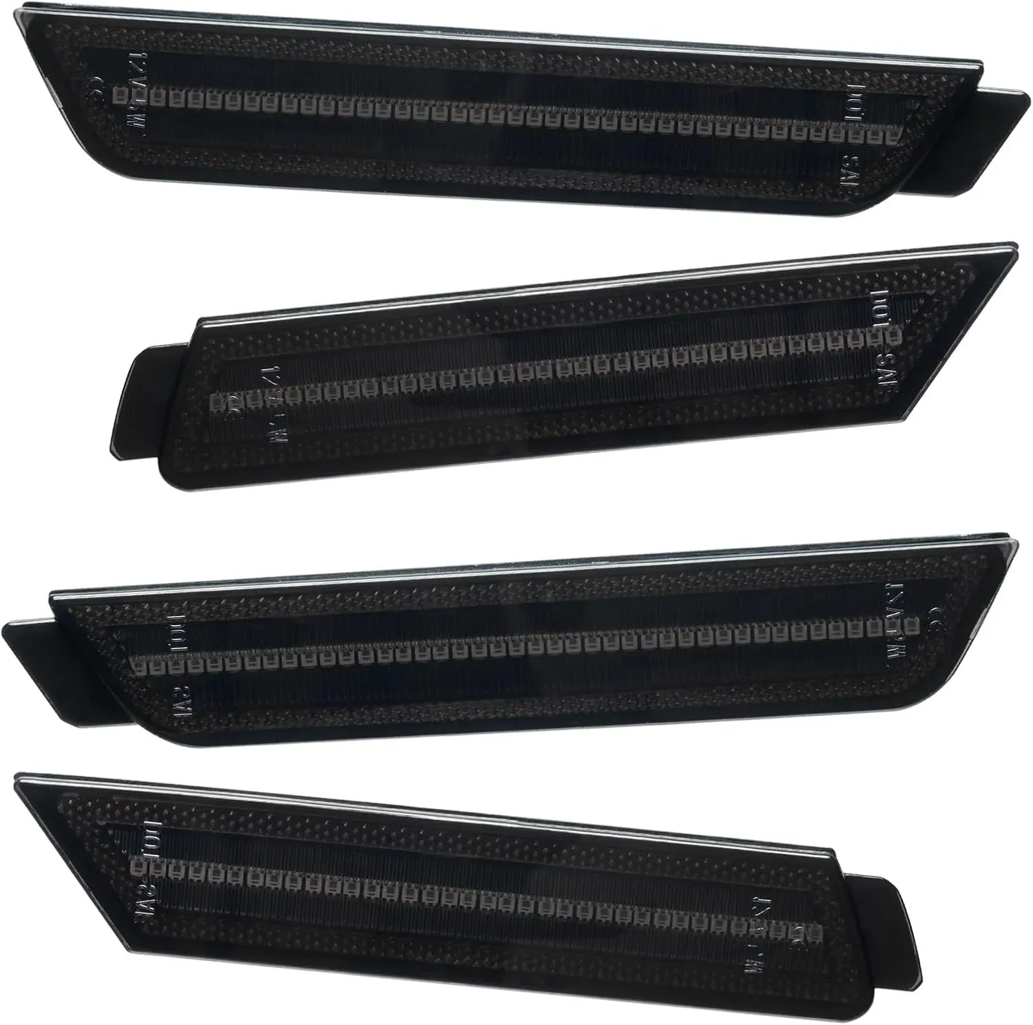 ORACLE Lighting 3101-020 Set of 2 Front and 2 Rear Tinted Lens LED Concept Sidemarkers Compatible with 2010 2015 Camaro - Easy Installation - Waterproof