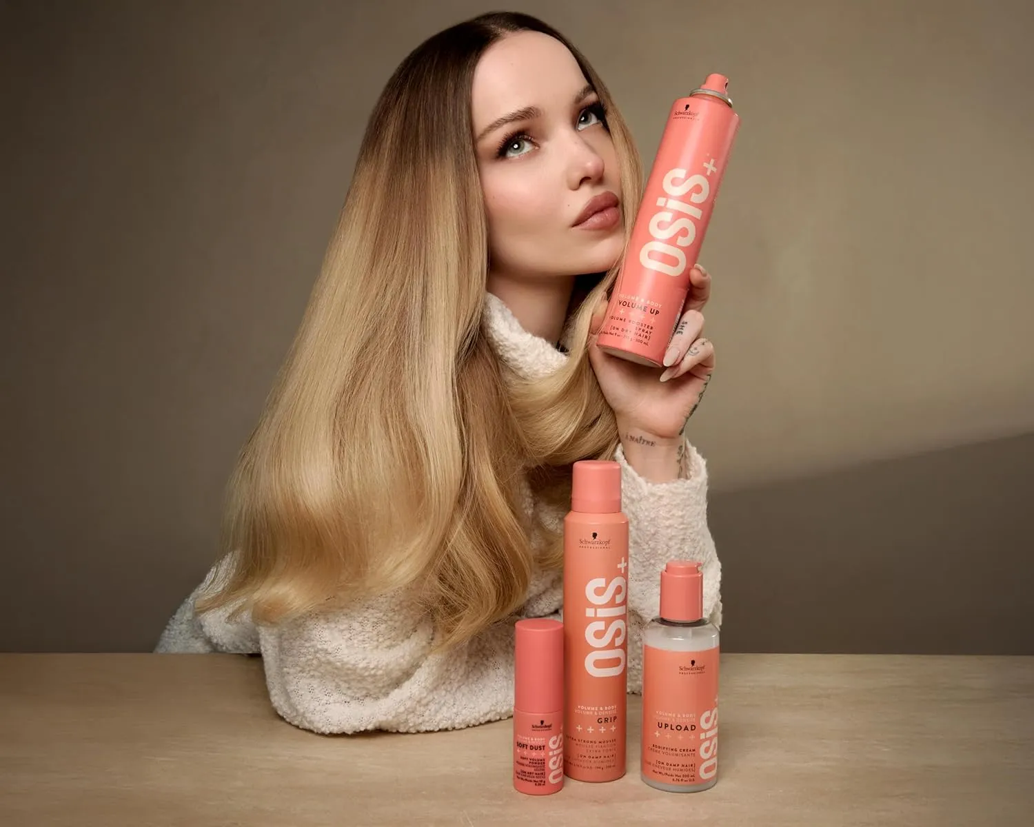 OSiS  Texture Craft - Volumizing Dry Texture Spray with Natural Feel & Root Lift