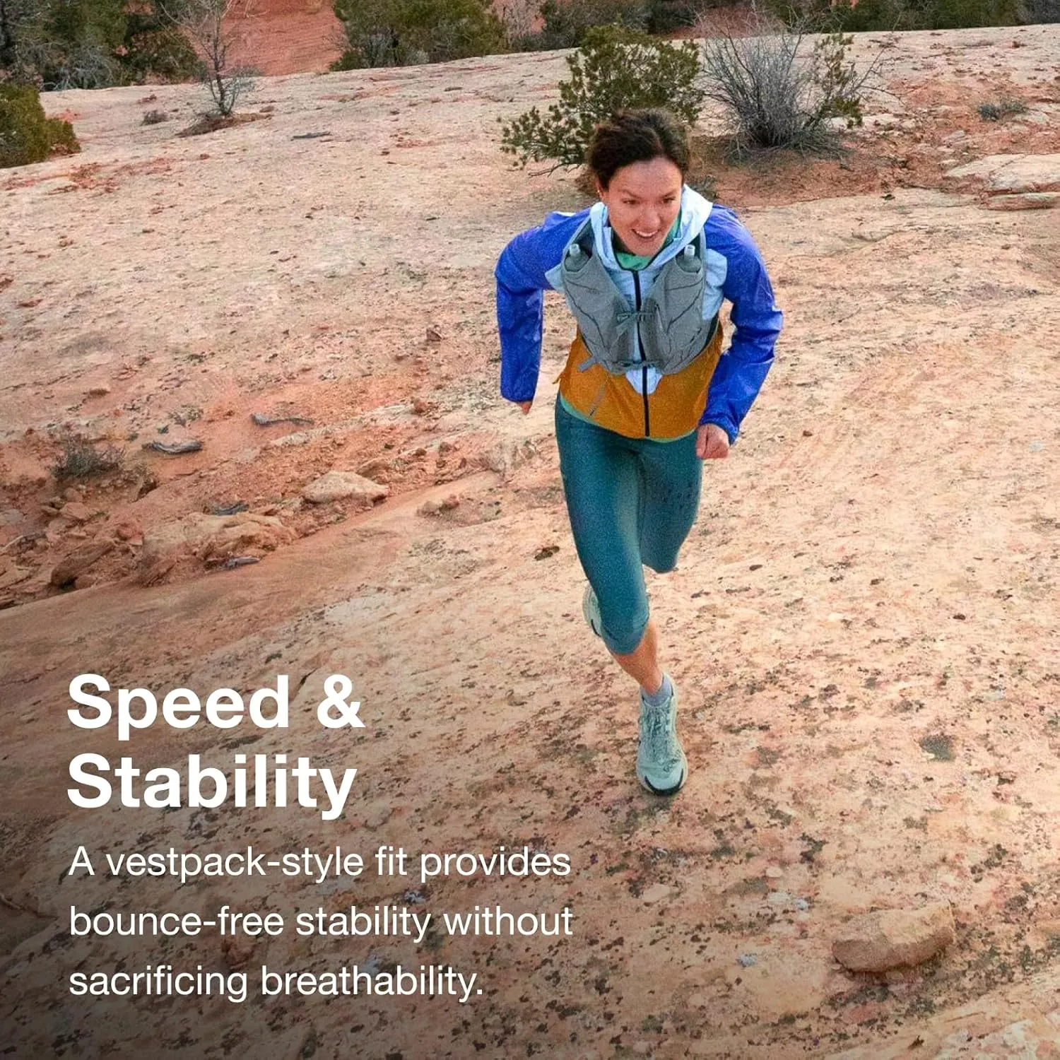 Osprey Dyna LT Women's Running Hydration Vest with Hydraulics Soft Flasks