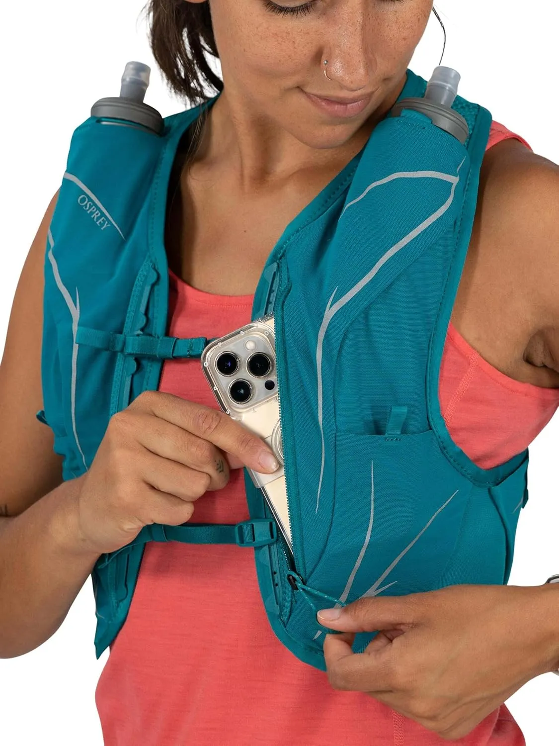 Osprey Dyna LT Women's Running Hydration Vest with Hydraulics Soft Flasks