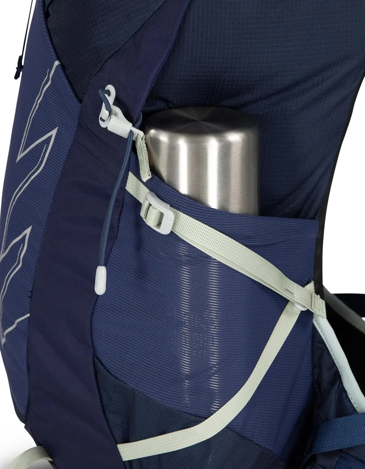 Osprey Talon 22L Men's Hiking Backpack with Hipbelt, Stealth Black, L/XL