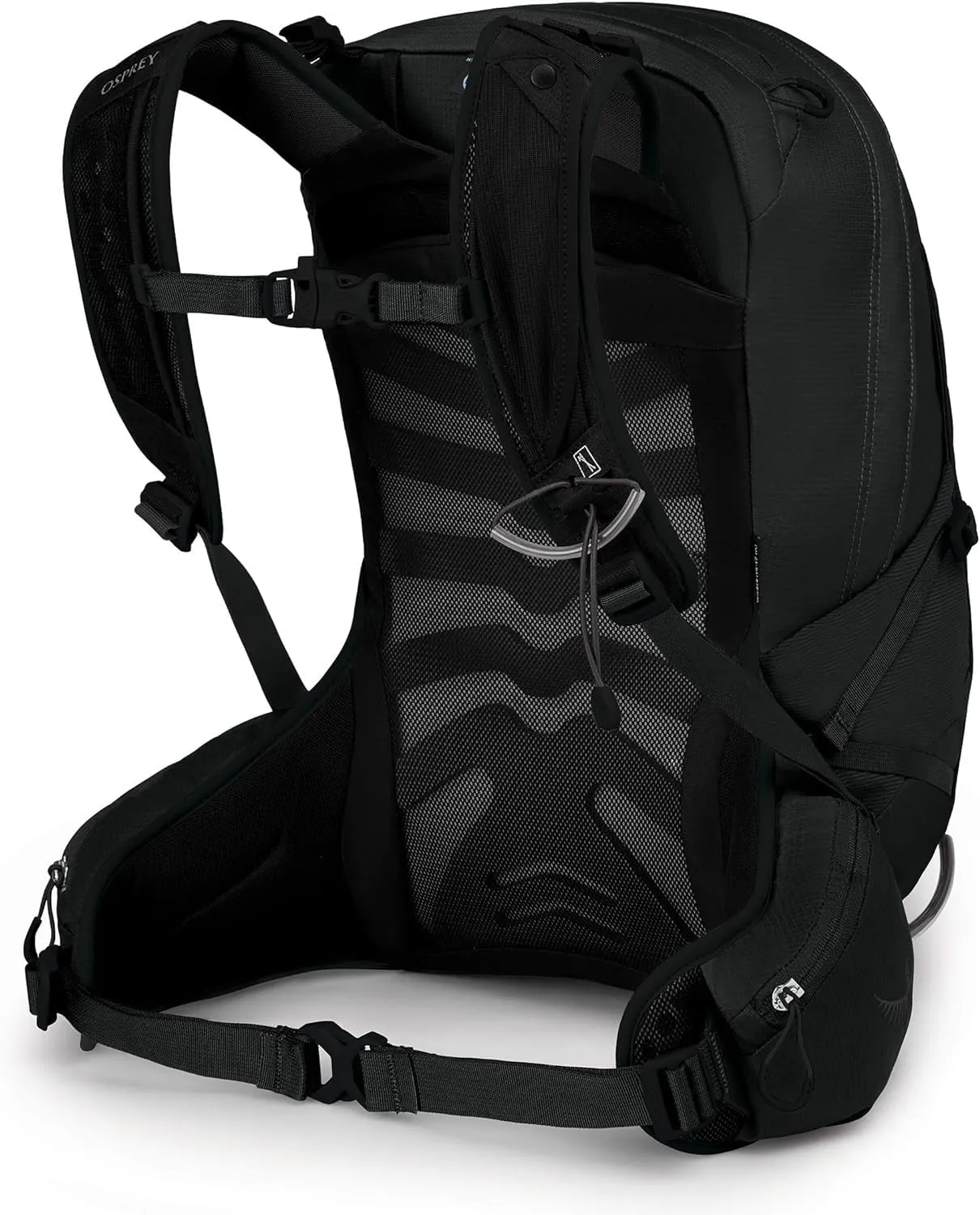 Osprey Tempest 20L Women's Hiking Backpack with Hipbelt, Stealth Black, WM/L