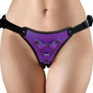 Ouch! Strap on Harness - Metallic Purple