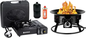 Outdoor Cooking and Heating Combo Set