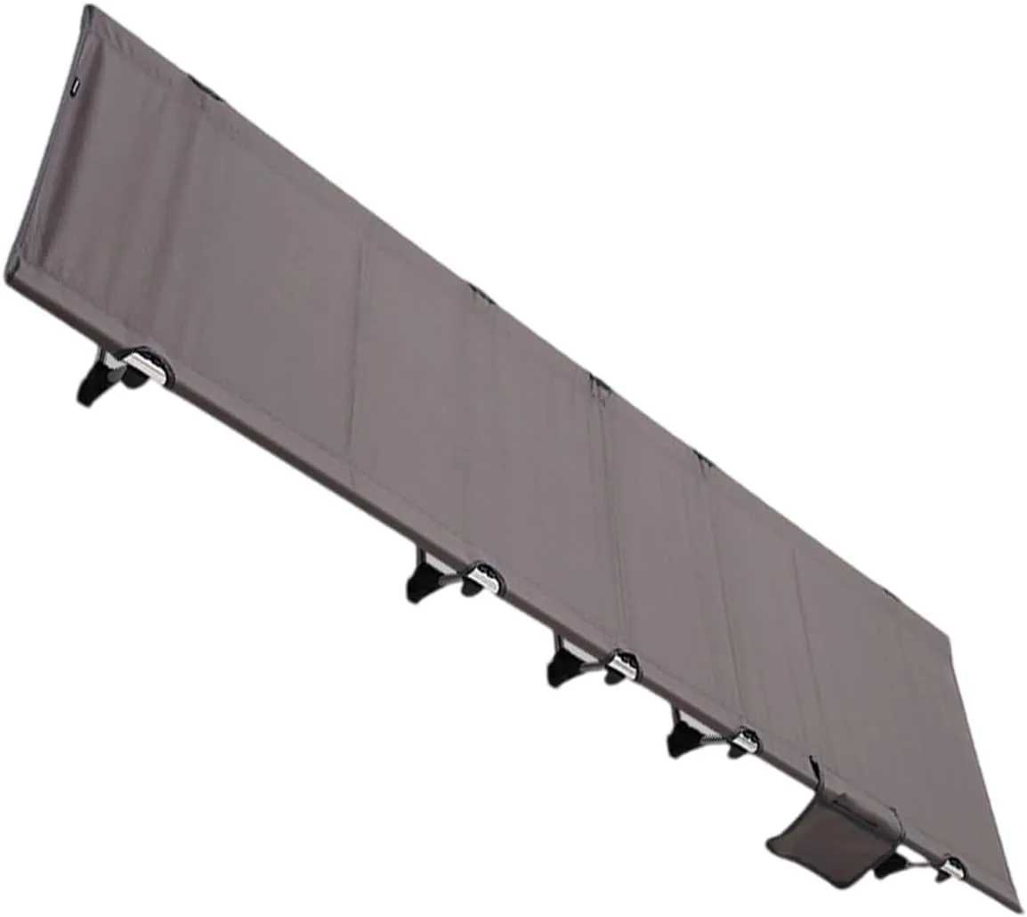 Outdoor Travel Folding Bed Camping Cot Portable Folding Bed Light Weight Tent Bed for Beach Travel Tent Sleep