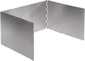 Outdoors Stove Windshield Camping Cooking Windscreen Folding Camping Cooker Stove Wind Screen Summer Sports Accessories