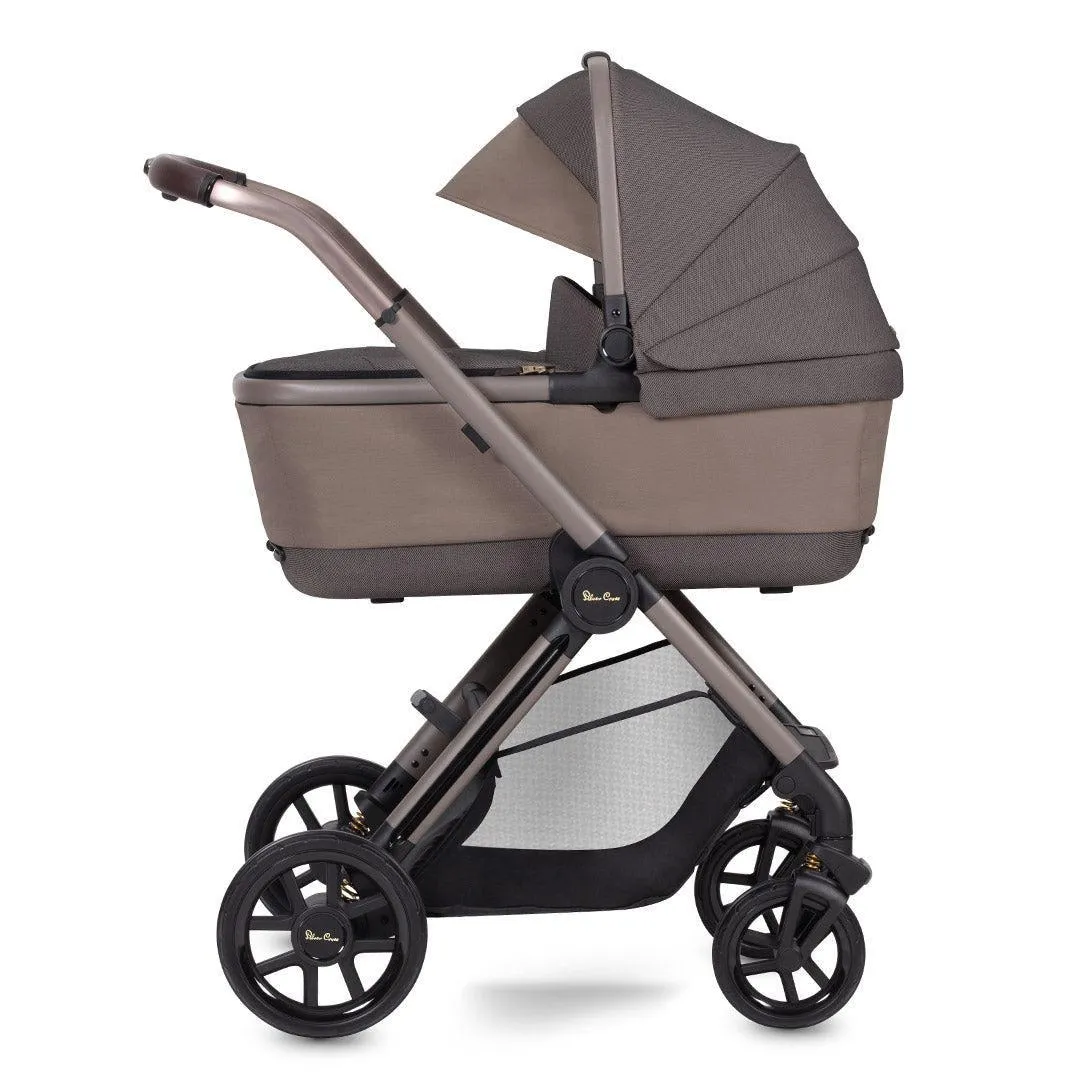Outlet - Silver Cross Reef First Bed Folding Carrycot - Earth - Damaged Packaging