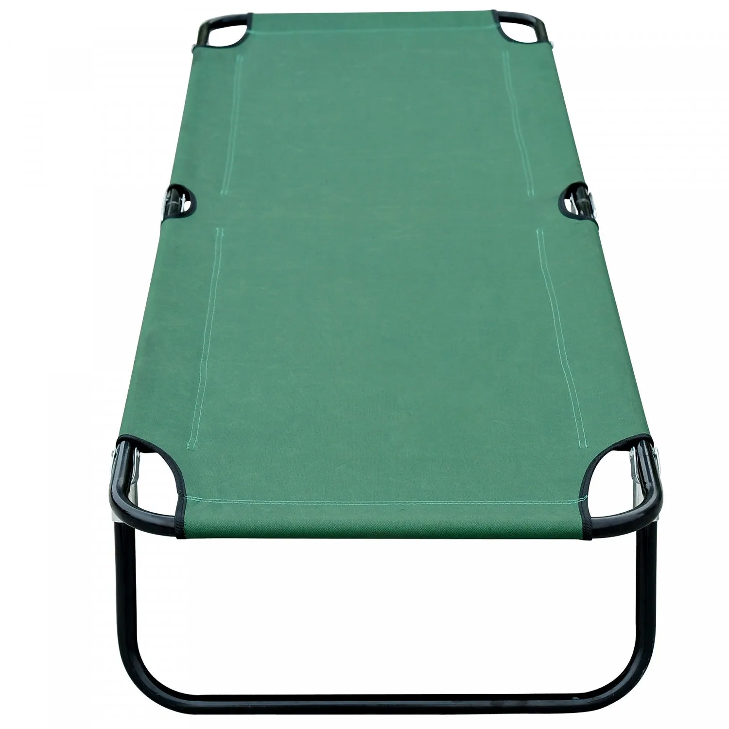 Outsunny Folding Camping Cot For Adults Portable Outdoor Sleeping Bed