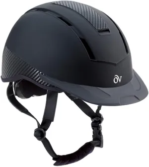 Ovation Unisex Extreme Riding Helmet, Black, Small/Medium,467565BLK S/MD