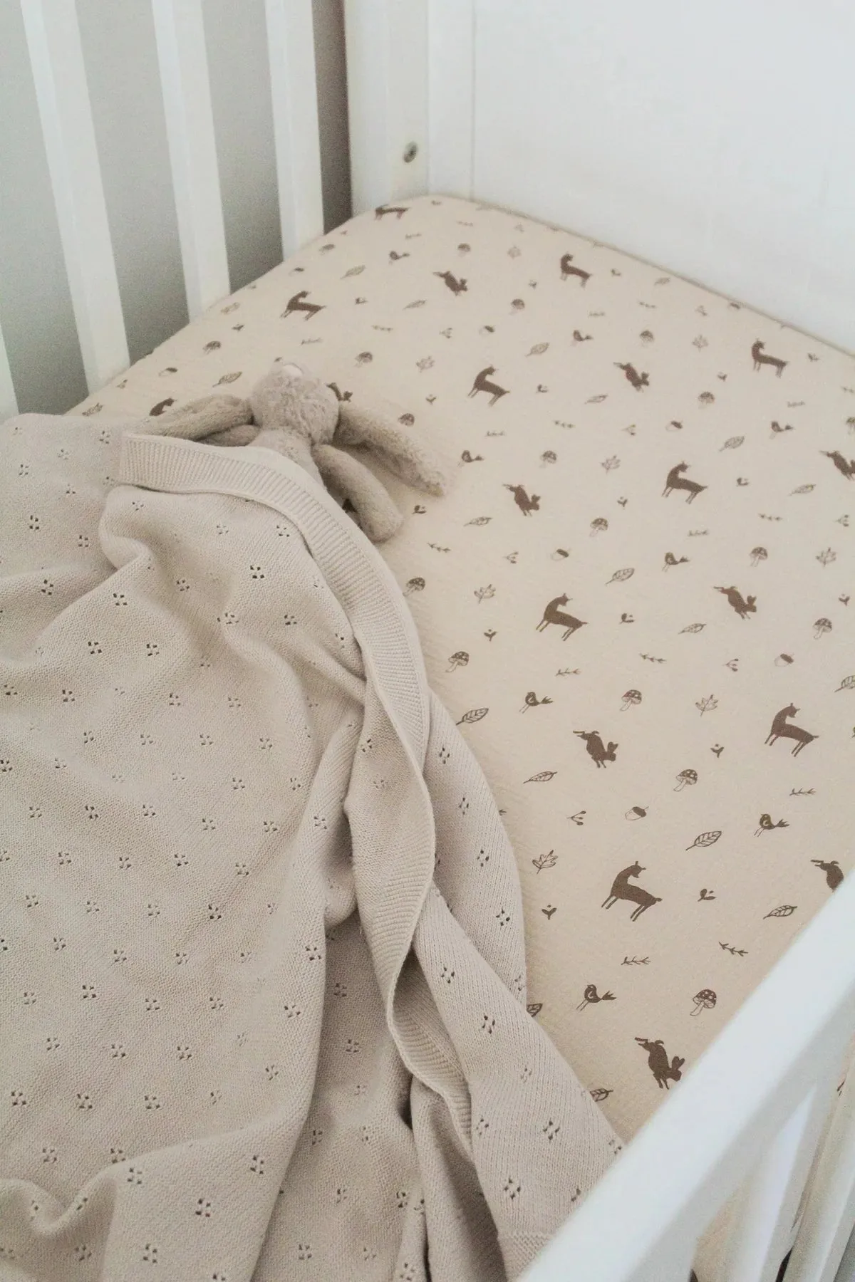 Over The Dandelions | Fitted Cot Sheet