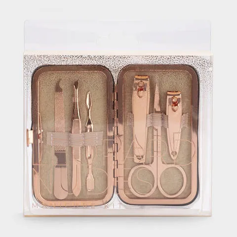 OXX Studio Manicure Kit with Case / Rose Gold