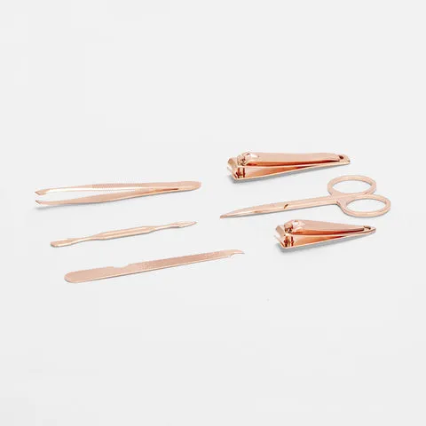 OXX Studio Manicure Kit with Case / Rose Gold