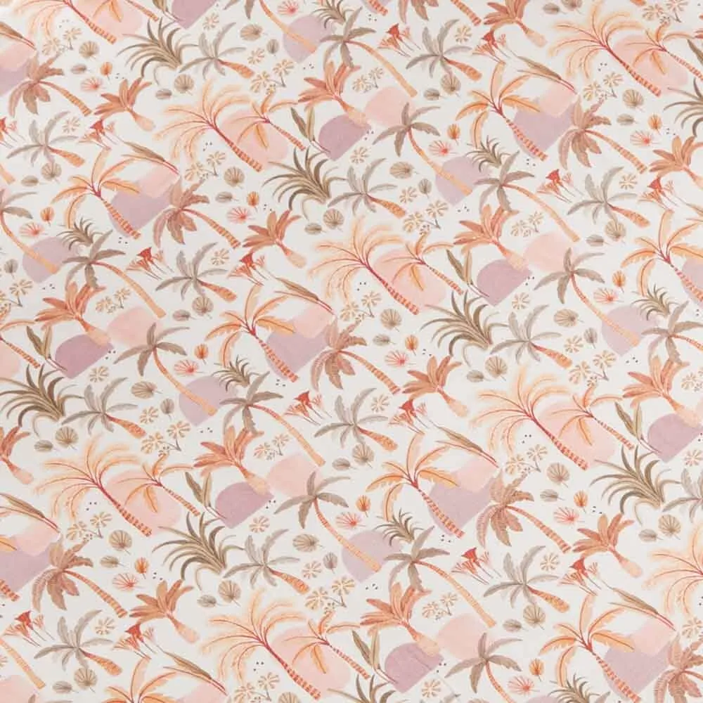 Palm Springs Fitted Cot Sheet