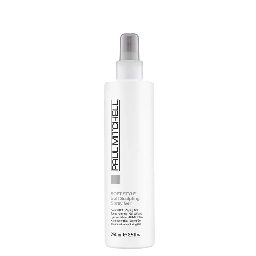 Paul Mitchell Soft Sculpting Spray Gel, Natural Hold, Soft Finish, For All Hair Types