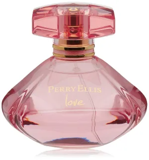 Perry Ellis Love Eau de Parfum Spray for Women, 3.4 Ounce