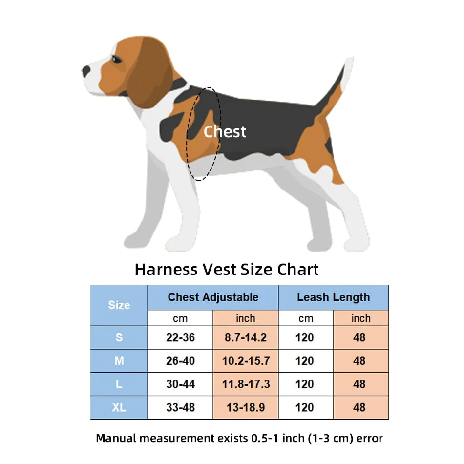 Pet Adjustable Harness