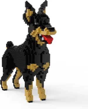 Pet Cute Bulldog Building Set Micro Blocks Animals - 500  Granules Cute Animal Series Micro Mini Building Set Animals Mini Blocks (Dogo Argentino)