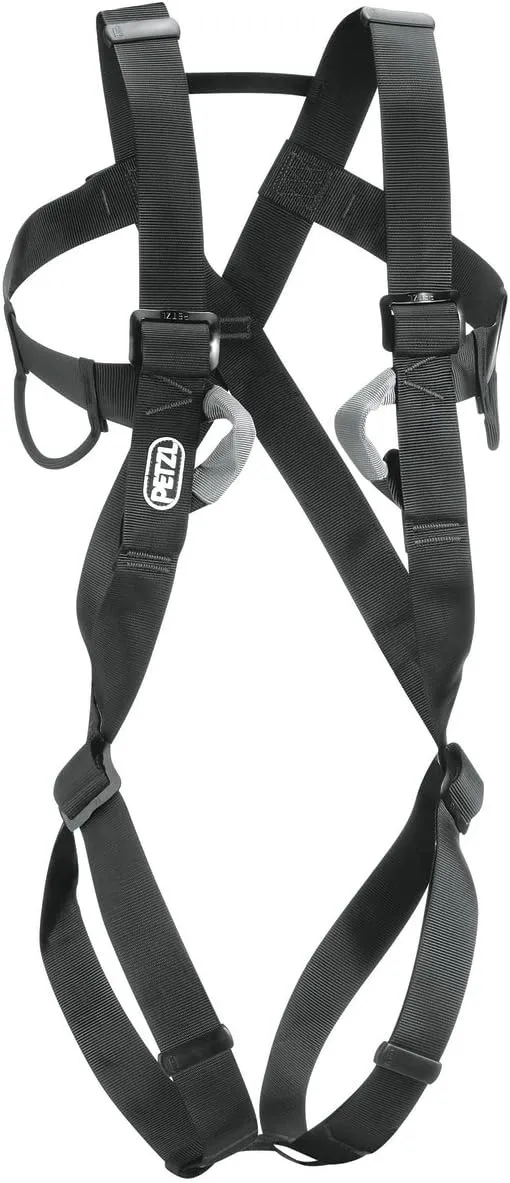 PETZL 8003 Harness - Adjustable, Full-Body Harness for Mountaineering and Glacier Travel
