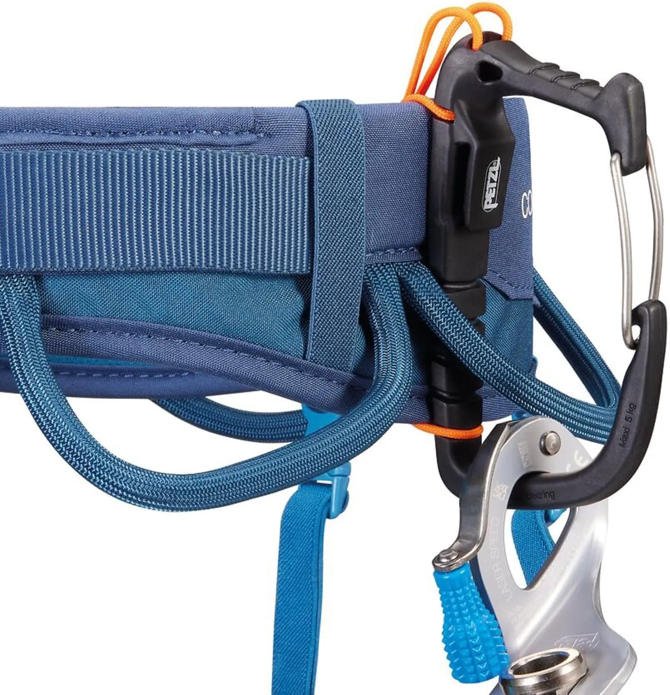 PETZL CORAX Harness - Versatile and Fully Adjustable Rock Climbing, Ice Climbing and Mountaineering Harness
