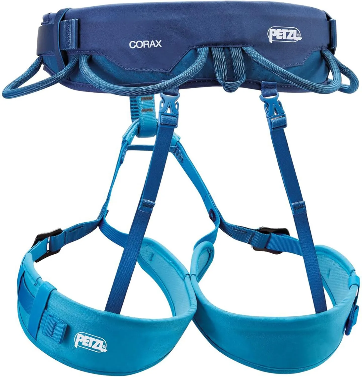 PETZL CORAX Harness - Versatile and Fully Adjustable Rock Climbing, Ice Climbing and Mountaineering Harness