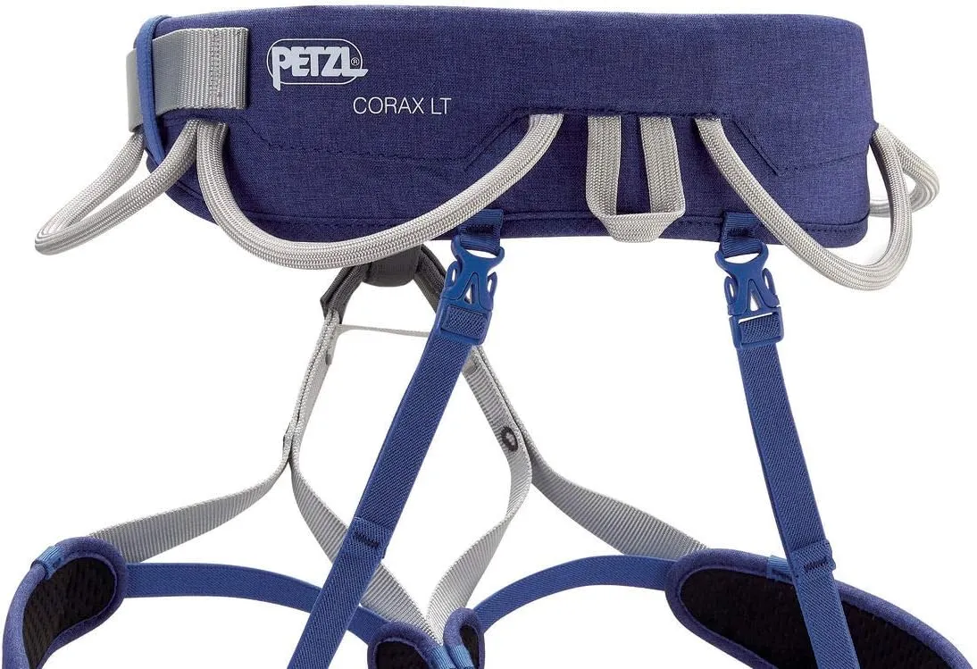PETZL CORAX LT Unisex Harness - Comfortable, Durable, and Versatile Rock Climbing Harness