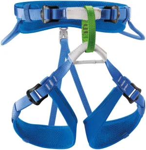 PETZL MACCHU Kids' Climbing Harness - Adjustable Seat Harness for Children Less Than 40kg / 88 lbs