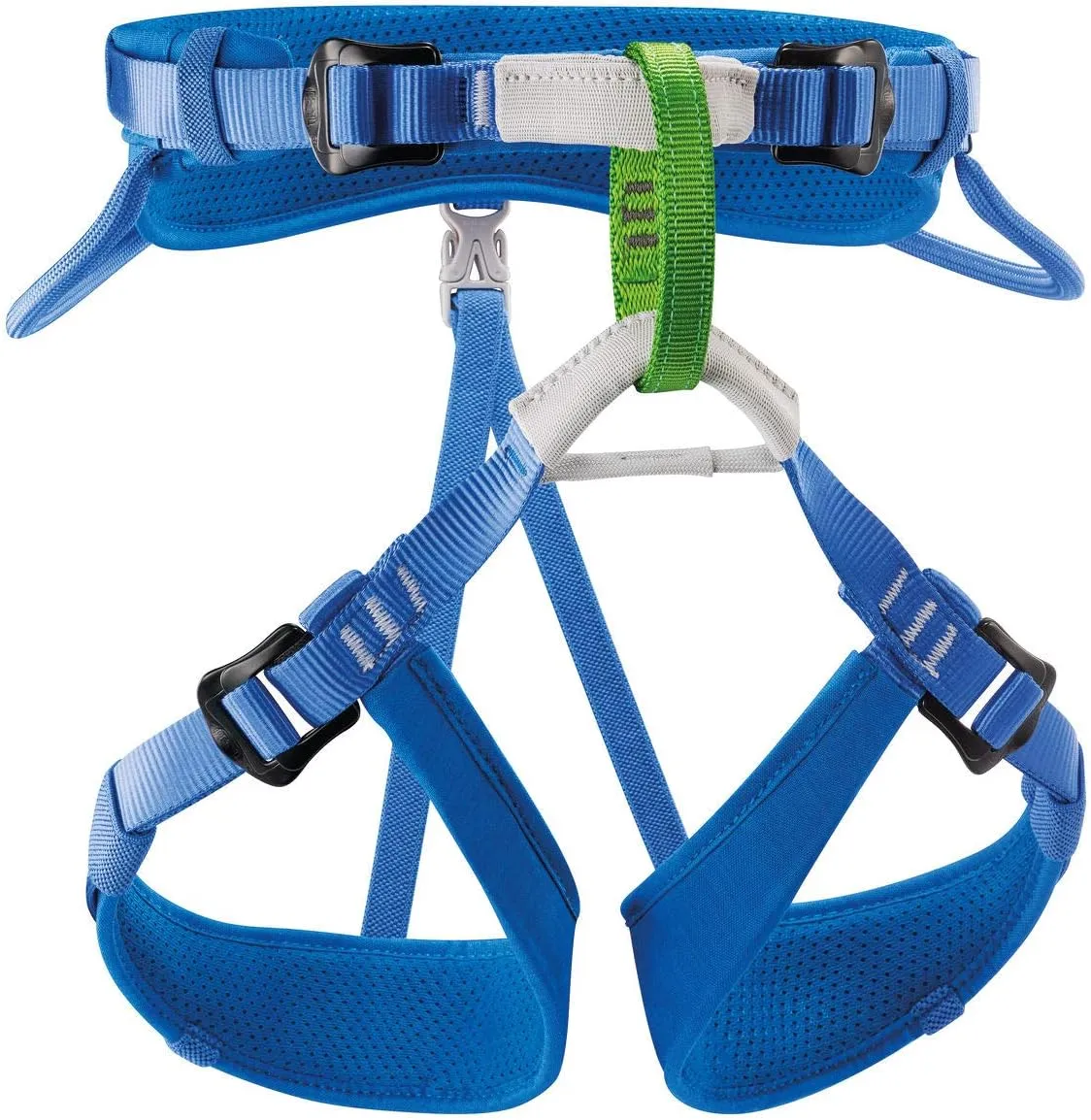 PETZL MACCHU Kids' Climbing Harness - Adjustable Seat Harness for Children Less Than 40kg / 88 lbs