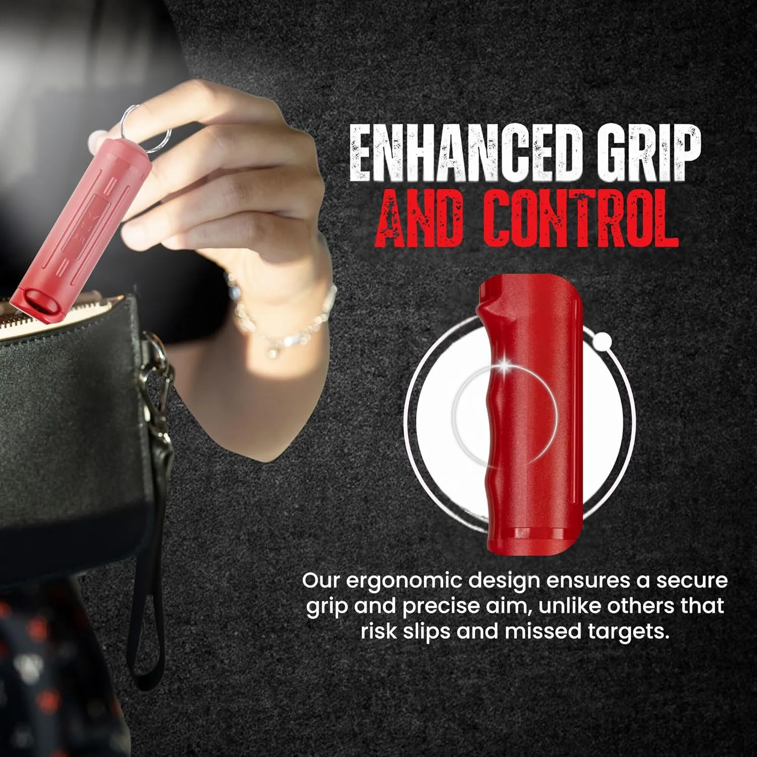 Police Magnum Keychain Pepper Spray Flip Top Safety 3 Pack 1/2oz- Maximum Heat Strength OC with Dye- Tactical Small Compact Case- for Women & Men's Self Defense- Made in The USA