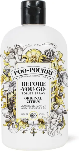 Poo-Pourri Before-You-Go Toilet Spray Refill Bottle, Original