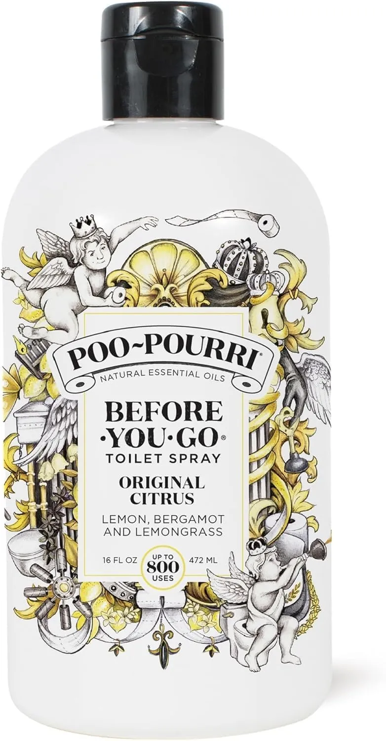 Poo-Pourri Before-You-Go Toilet Spray Refill Bottle, Original
