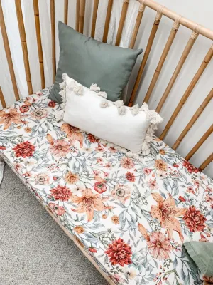 Pop Ya Tot - Cotton Muslin Bassinet Sheet - Le Piccadilly