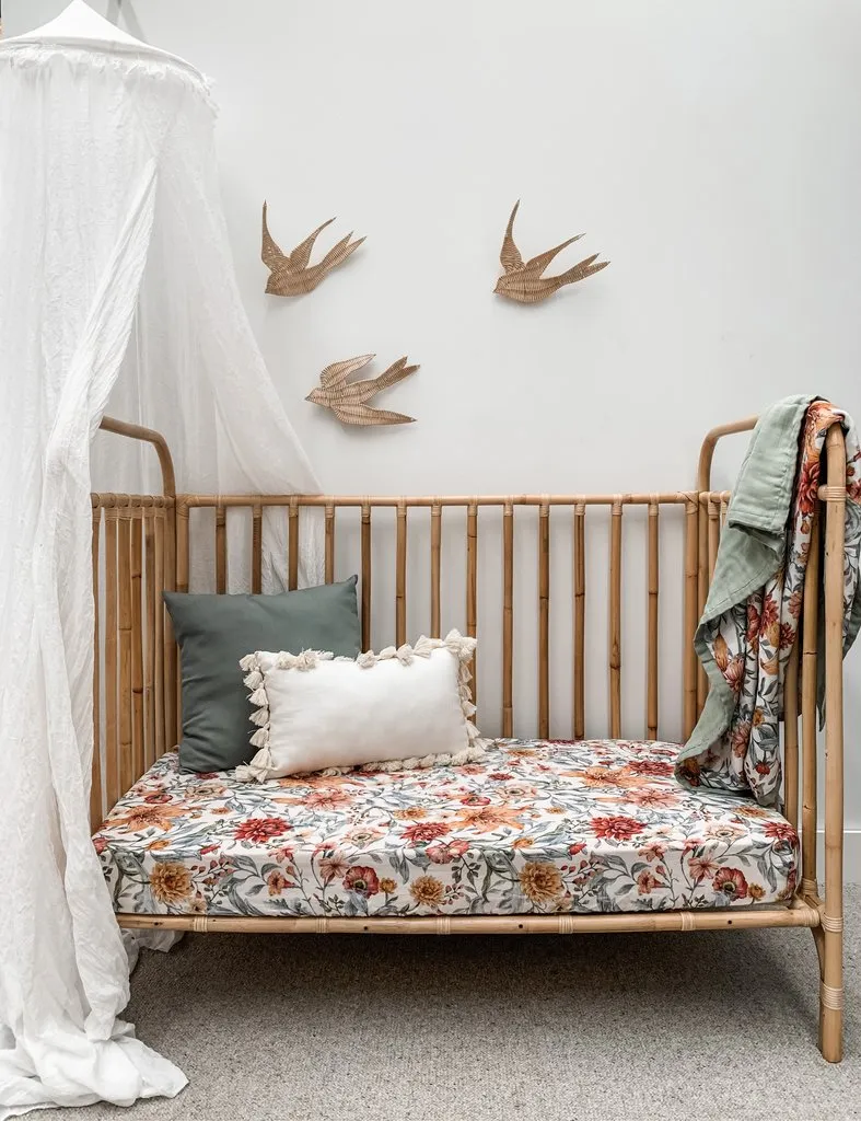 Pop Ya Tot - Cotton Muslin Bassinet Sheet - Le Piccadilly