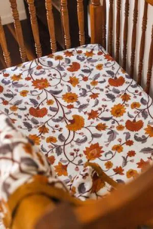 Pop Ya Tot - Cotton Muslin Cot Sheet - Buti Block