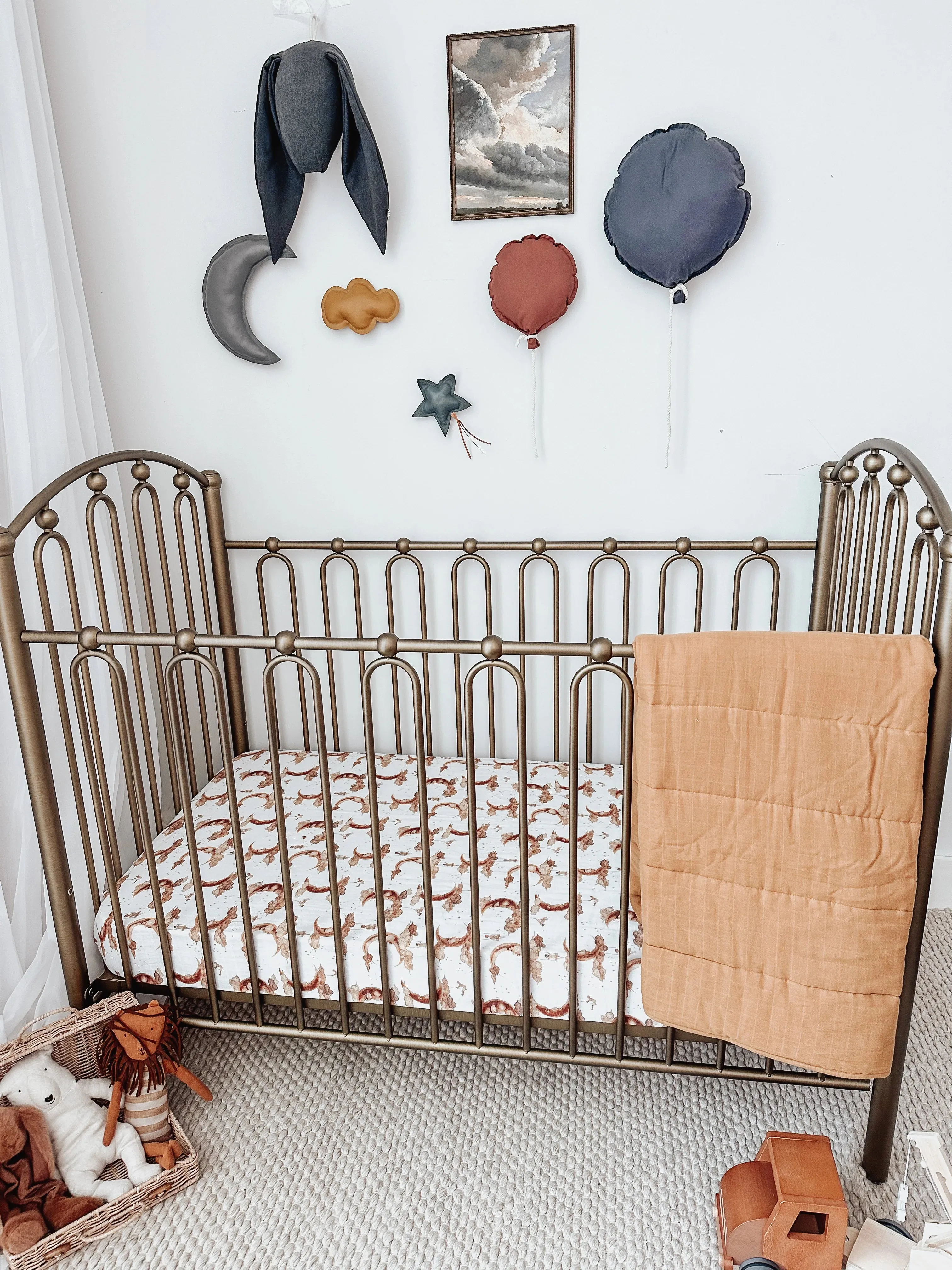 Pop Ya Tot Cradle Song Muslin Sheet