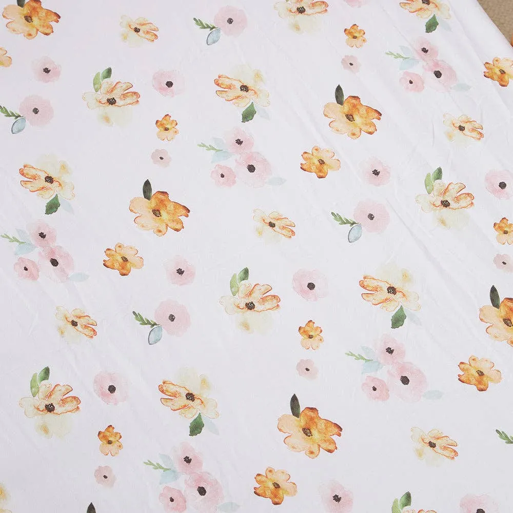 Poppy Fitted Cot Sheet