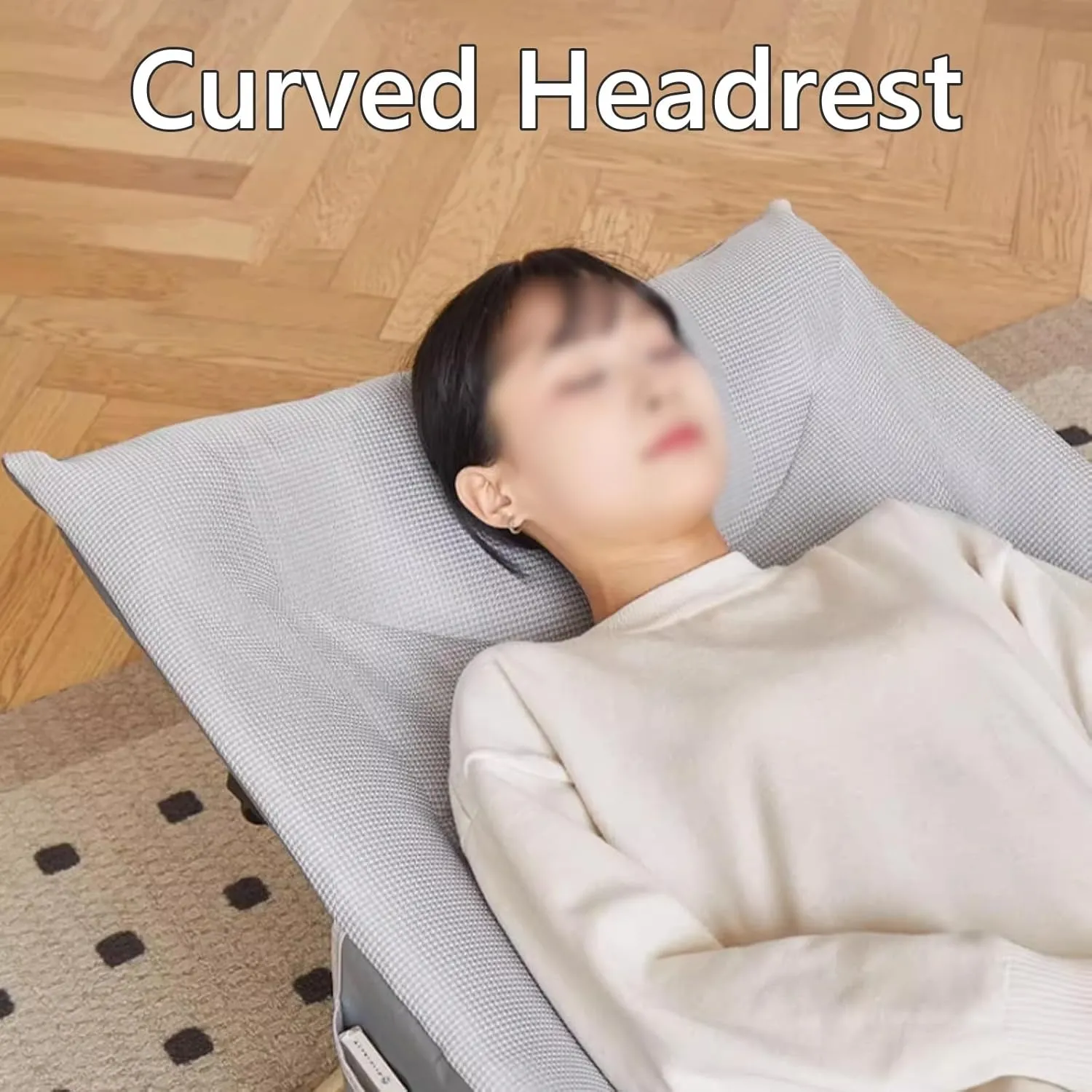 Portable Bed for Adults Travel, Ice Silk Fabric Comfortable Headrest Good Load-bearing, Folding Camping Cot with Mattress, for Home Outdoor Travel(Green,190 * 71CM), KAPBHNMNN-GREEN-190*71CM