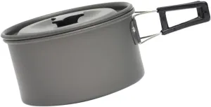 Portable Camping Cookware Stove Nonstick Pot Cooking Pans Picnic Pot for Outdoor Activities