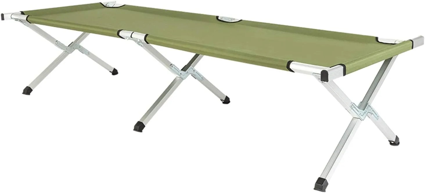 Portable Camping Cot,Lightweight Sleeping Bed,Folding Tent Camping Cot Bed with Carrying Bag for Outdoor Hiking Travel Beach