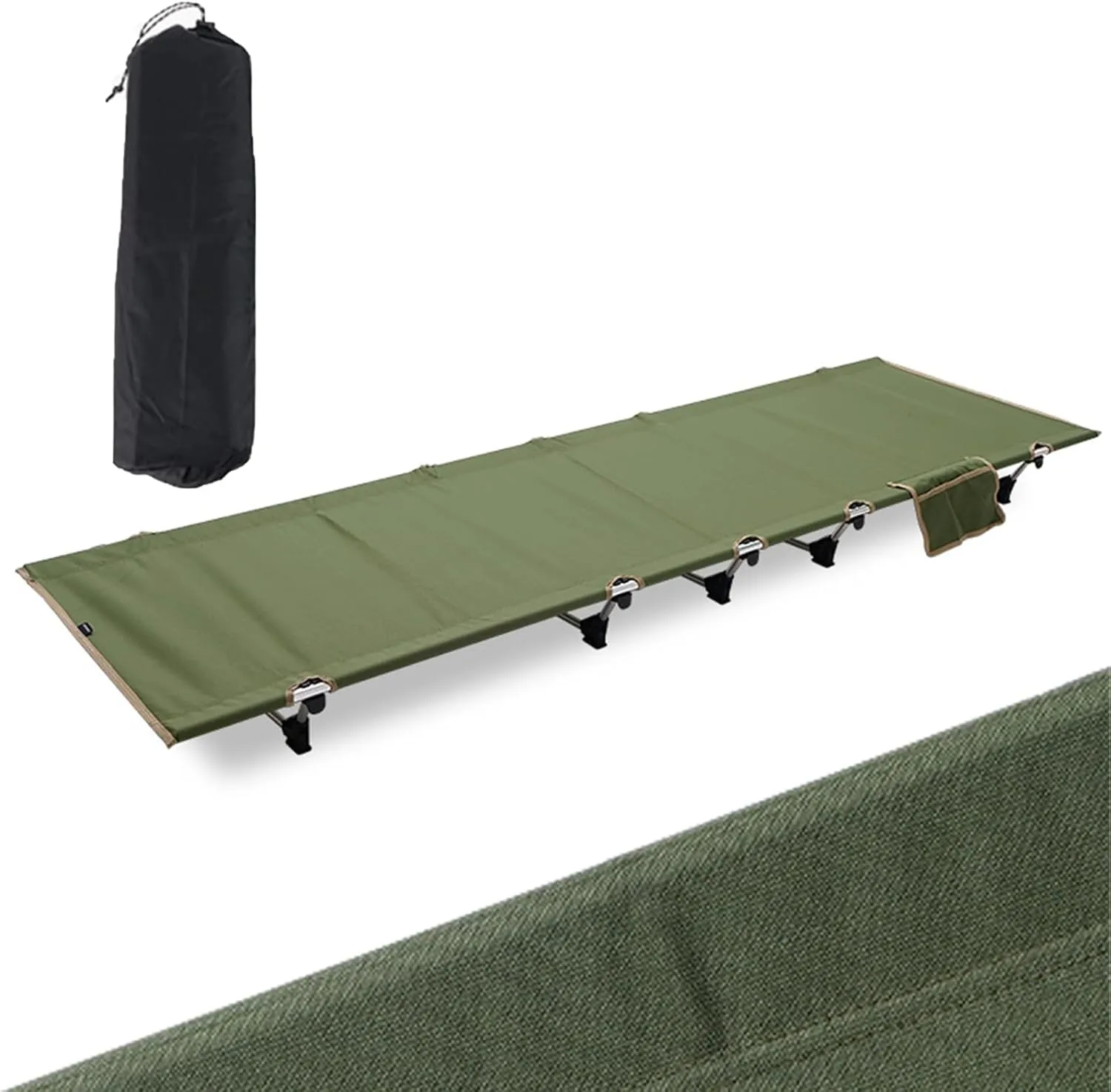 Portable Camping Folding Bed Light Weight Sleep Camping Bed Sleep Cot for Camping Hiking Travel Truck Beach