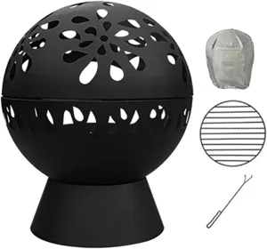 Portable Camping Stove, Detachable Wood Stove, Outdoor Hot Tent Wood Burning Stove, for 2 to 3 People Camping, Picnic, BBQ, Hunting, Fishing