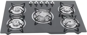 Portable Camping Stove Table Folding Stove with Electronic Ignition Single-Burner Butane&propane Camp Stove with Carry Bag for Outdoor Cooking, Hiking, Camping (5-burner)