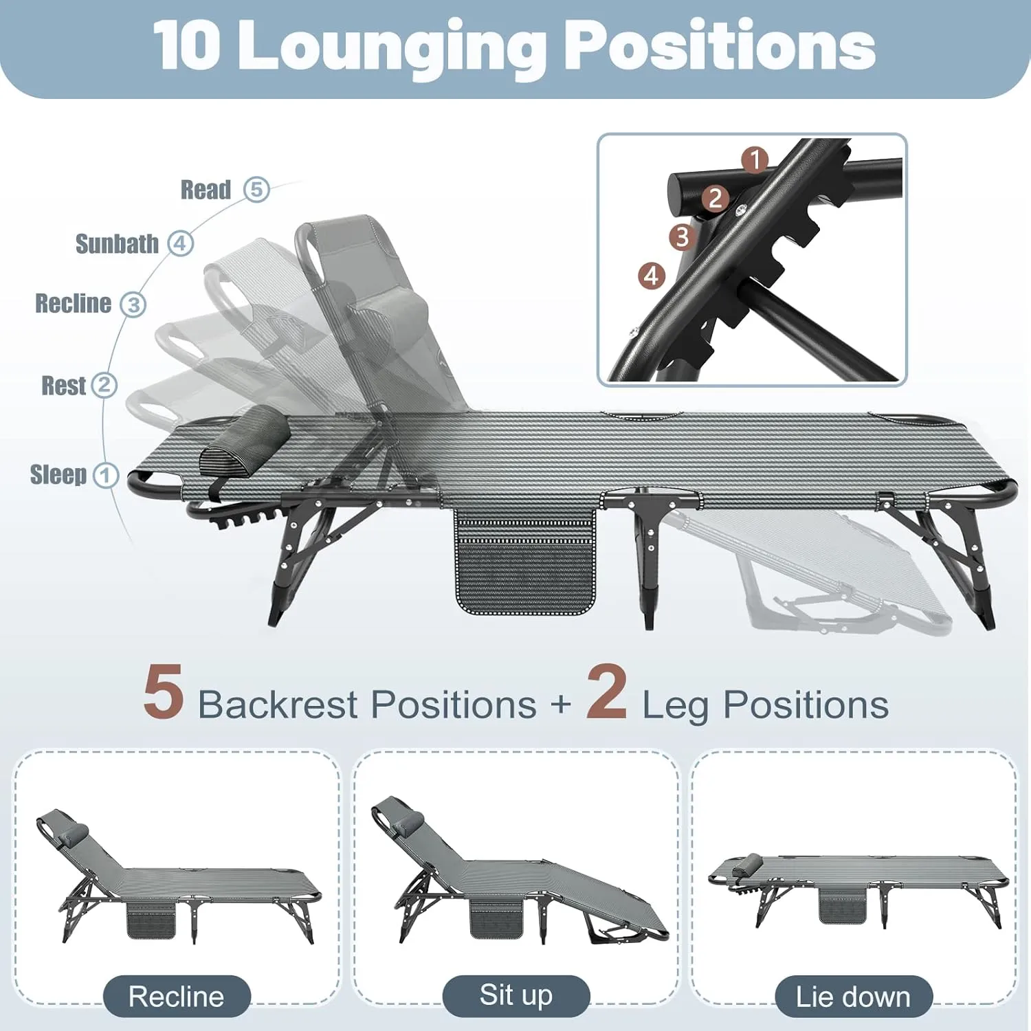 Portable Folding Camping Cot for Adults with Comfortable Mattress, Lightweight Camp Bed with Carry Bag for Outdoor Travel, Hiking, Beach, Sleep Anywhere