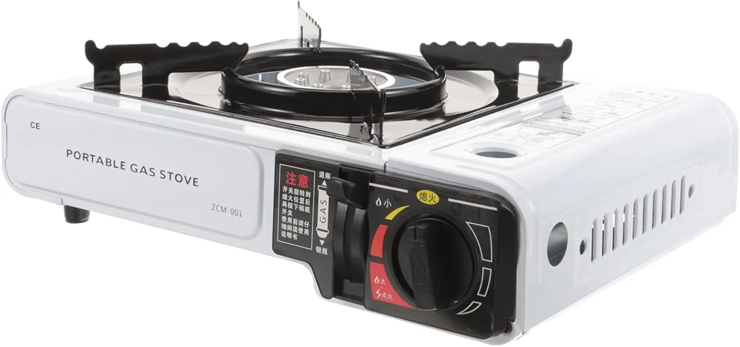 Portable Gas Stove Outdoor Accessory Propane BBQ Stove Compact Outdoor Cooking