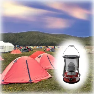 Portable Kerosene Stove Heater, No Electric Kerosene Space Heater, 4.5L Mobile Kerosene Stove Burner, Oil Heater for Ice Fishing Backpacking Hiking Hunting Survival Emergency