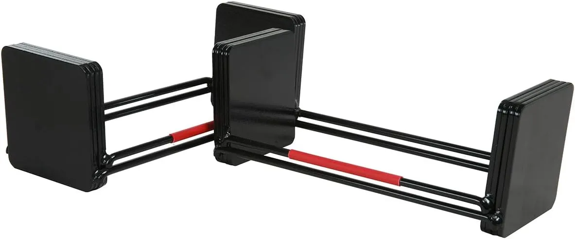 POWERBLOCK PowerBlock Elite EXP Expansion Kit Adjustable Dumbbell Black Cast Iron