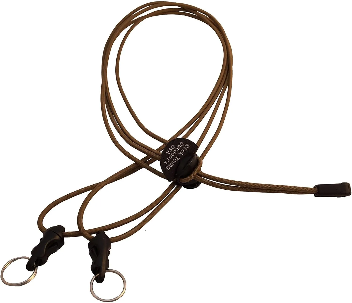 Premium Binocular Harness - Adjustable Chest Strap for Hunting, Birding & Hiking - Comfortable Waterproof Quick-Release System (Brown)