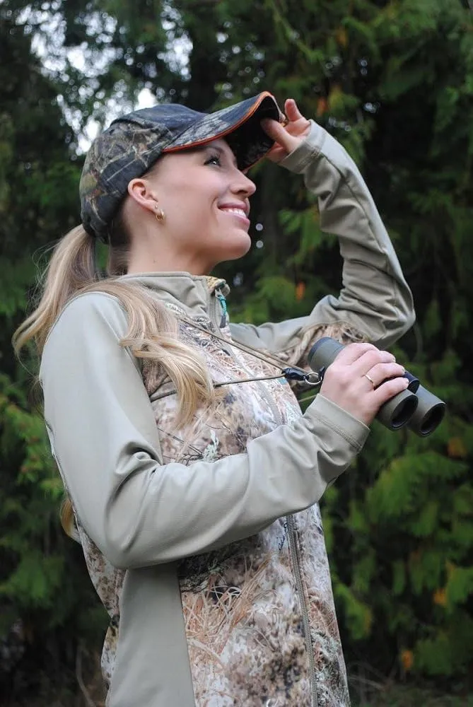 Premium Binocular Harness - Adjustable Chest Strap for Hunting, Birding & Hiking - Comfortable Waterproof Quick-Release System (Brown)