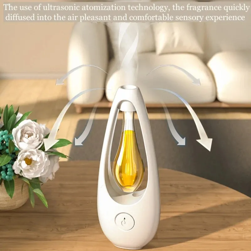 Premium Rechargeable Room Air Freshener Spray – Aromatherapy Essential Oil Diffuser, Hotel & Home Fragrance, Wall-Mounted or Desktop, Humidifier, Sleep Aid, Long-Lasting Scent, Quiet Operation