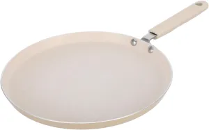 PRETYZOOM Non-stick Outdoor Cooking Pot 10-inch Thick Bottom Fry Pan for Steak Egg Pancake